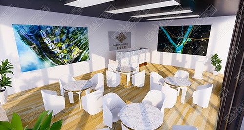 濟(jì)寧圣蒙左岸臨售展廳